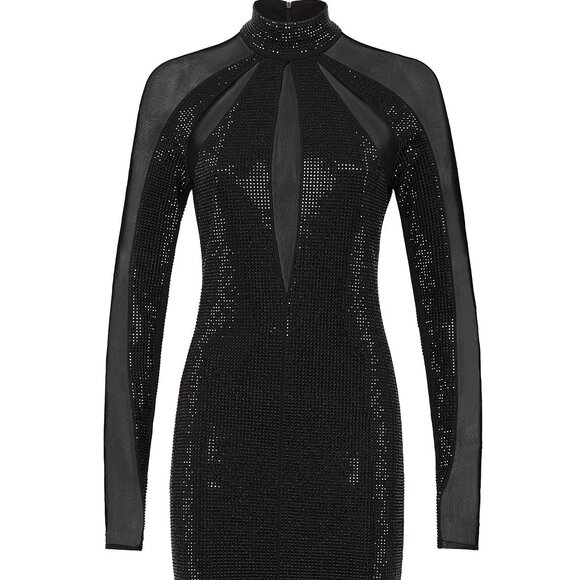 ISO. PHILIPP PLEIN Short Dress Crystal Looking for Size S - Picture 1 of 2